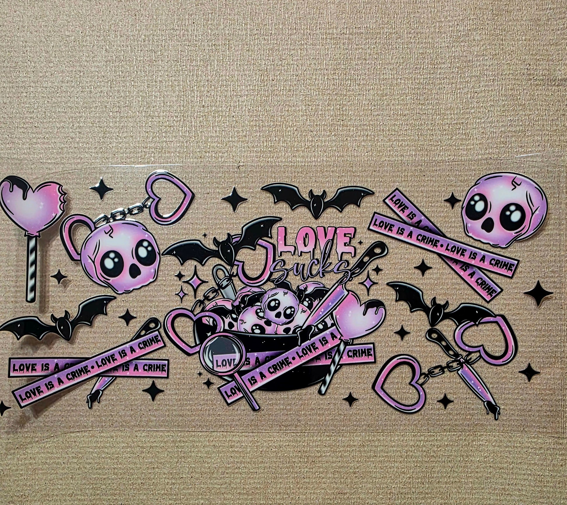 Love sucks -love is a crime