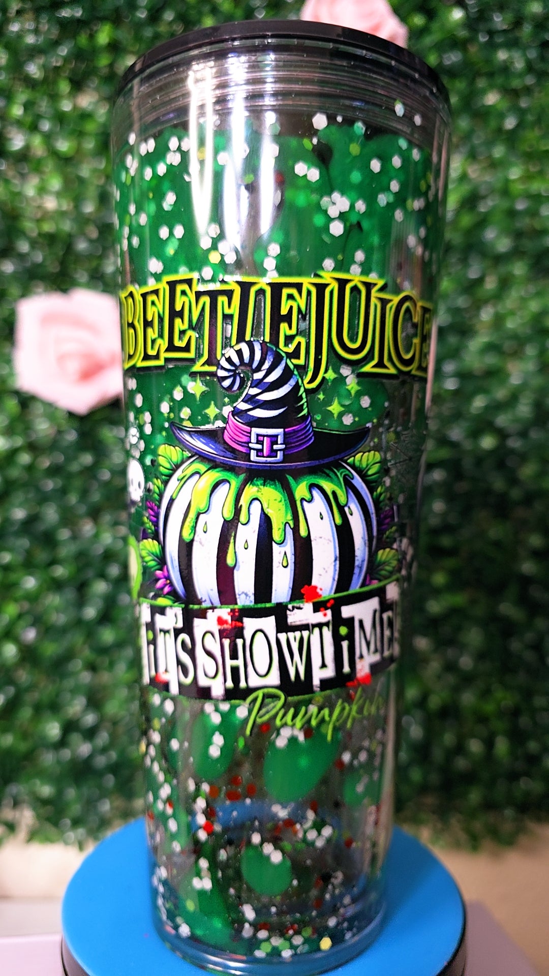 Beetlejuice pumpkin witchhat