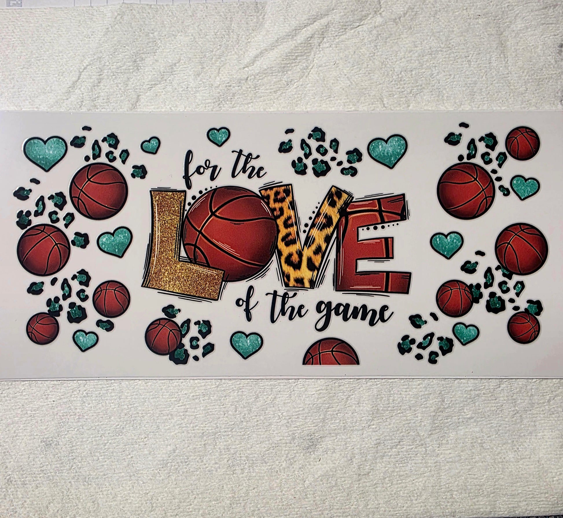 For the love of the game basketball