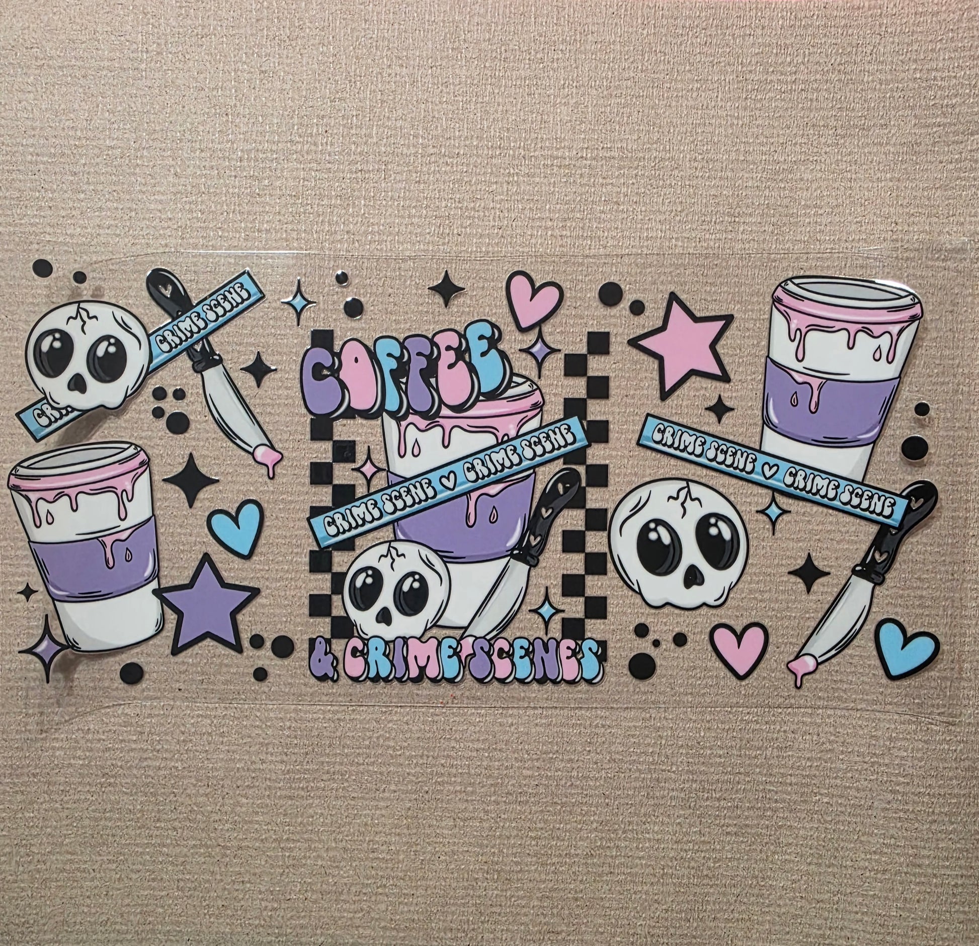 Coffee & crime scenes