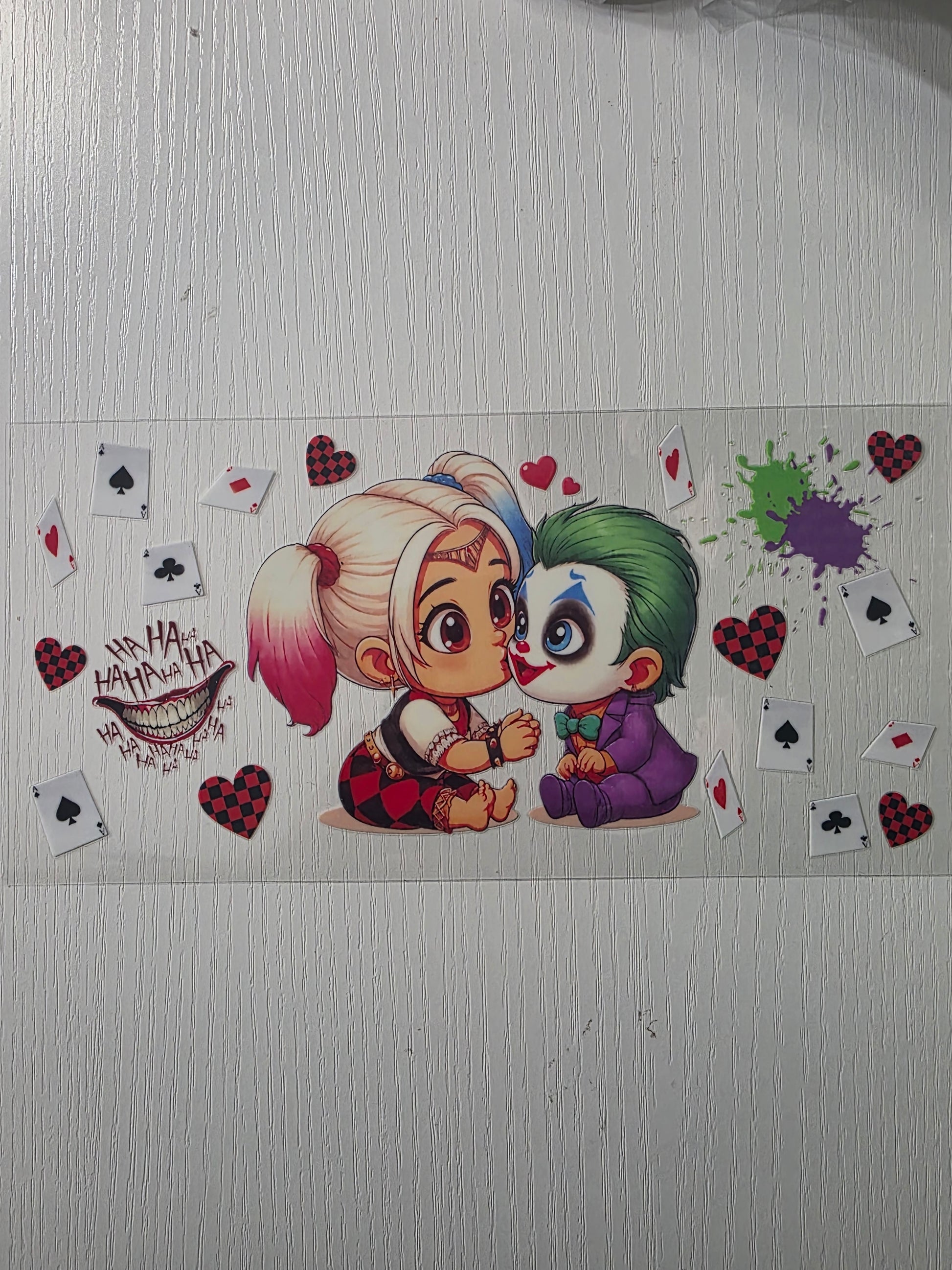 Baby Joker & Harley quinn