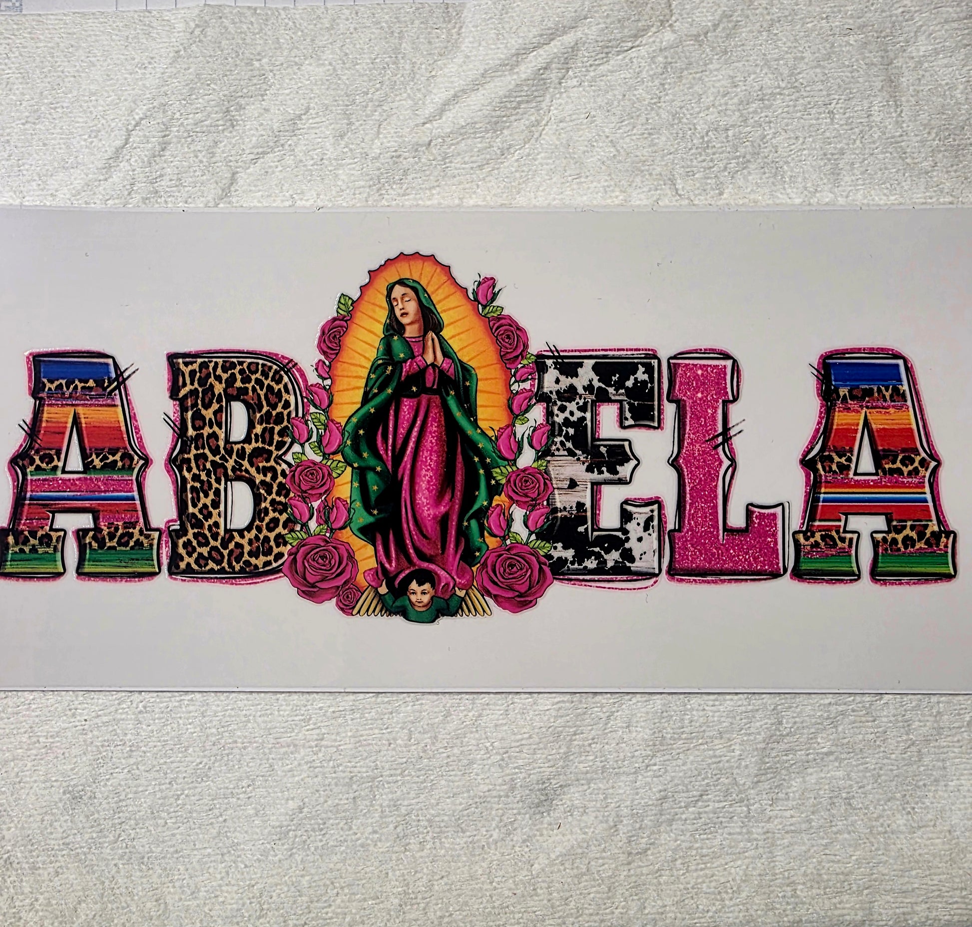 Abuela n virgin mary