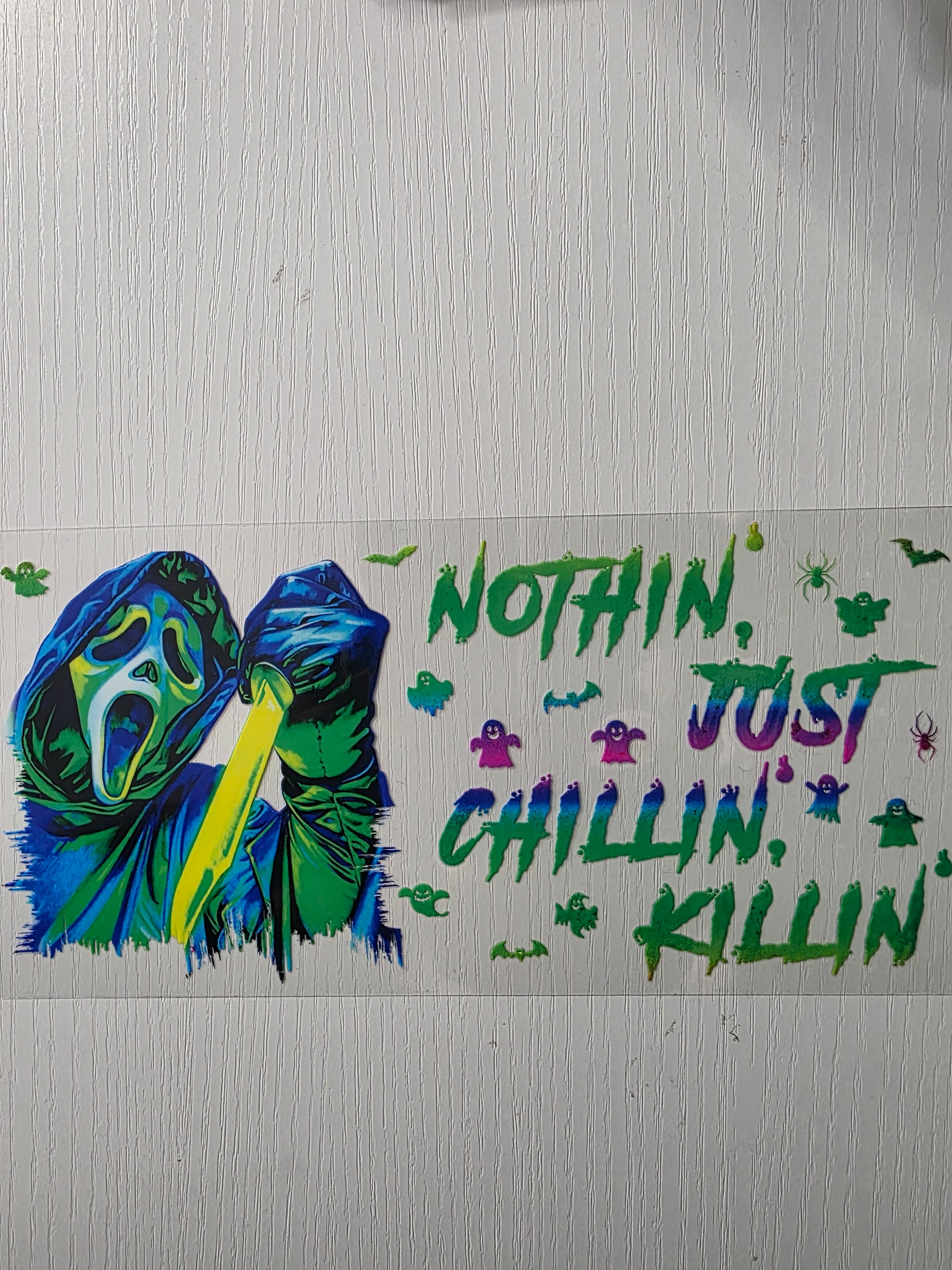 Ghost face nothin just chillin killin