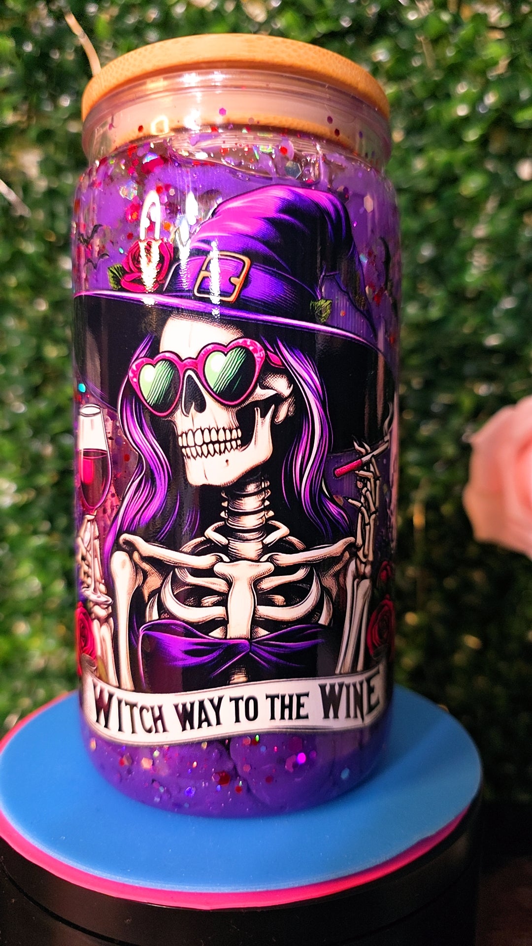 16oz Witch way to the wine
