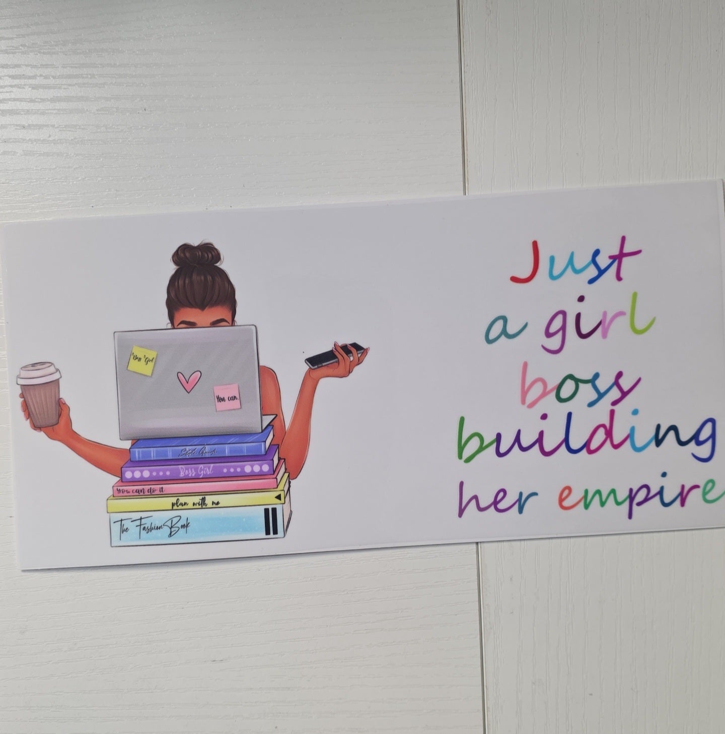 Just a girl boss building her empire