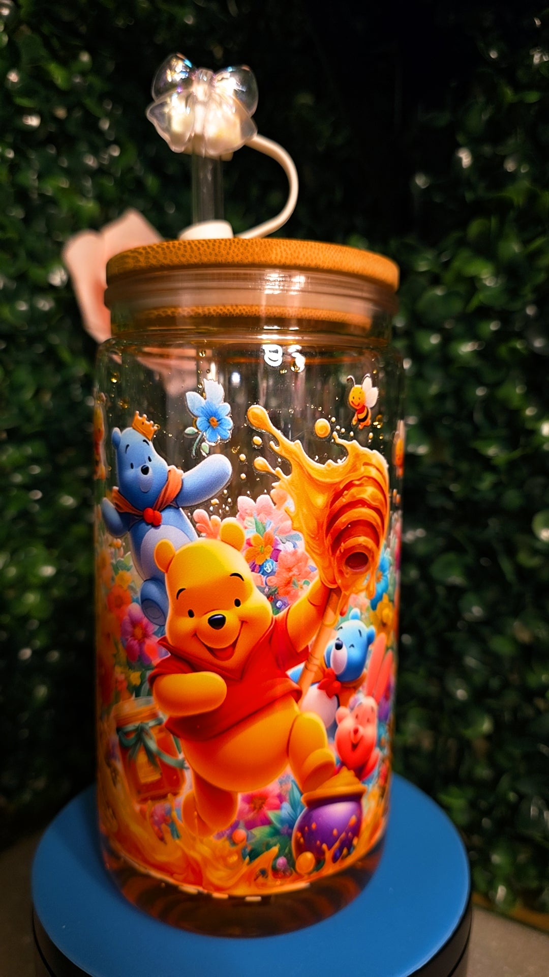 16oz Acrylic winnie the pooh honey drip