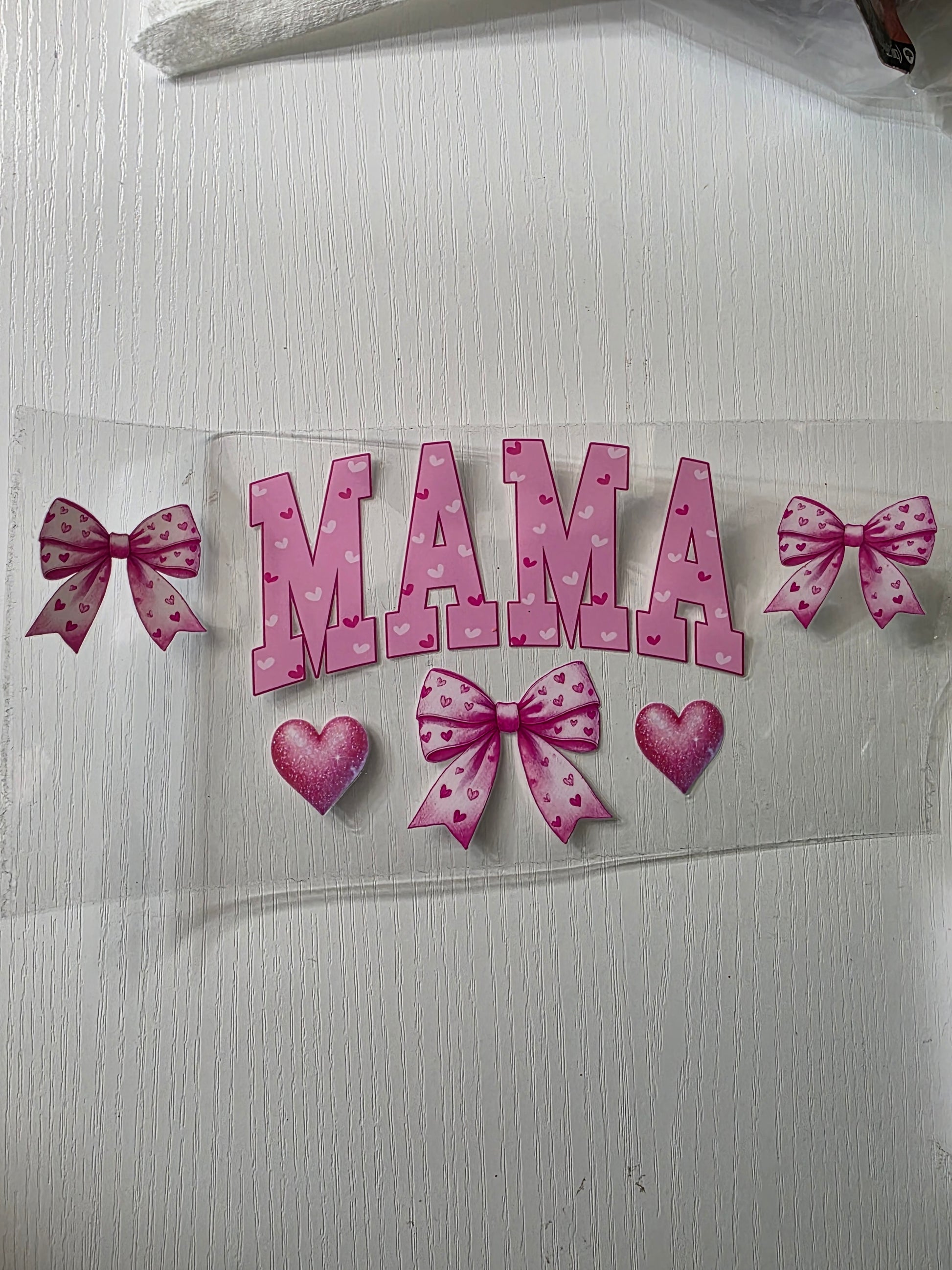 Pink bows MAMA