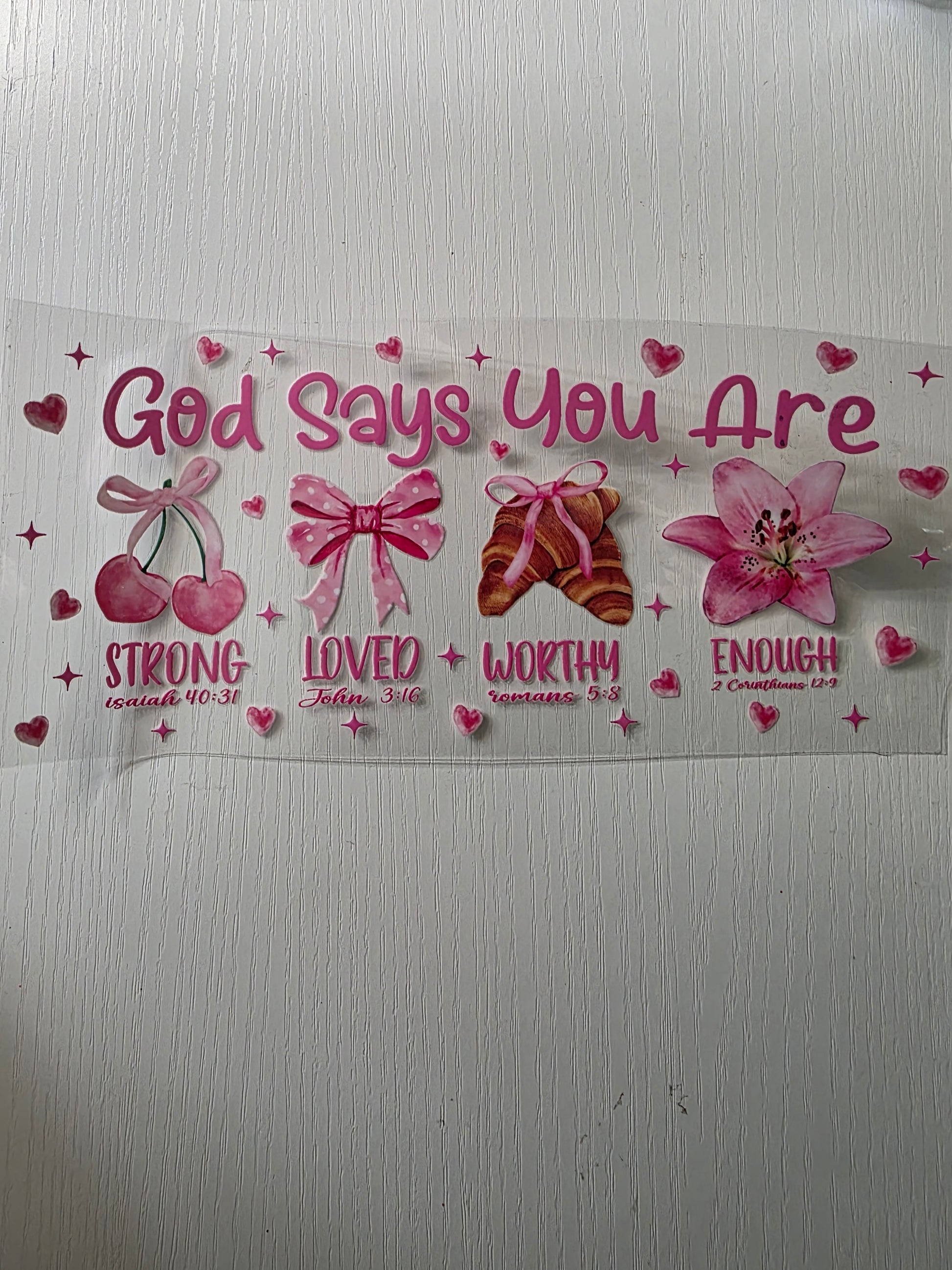 God says you are Worthy