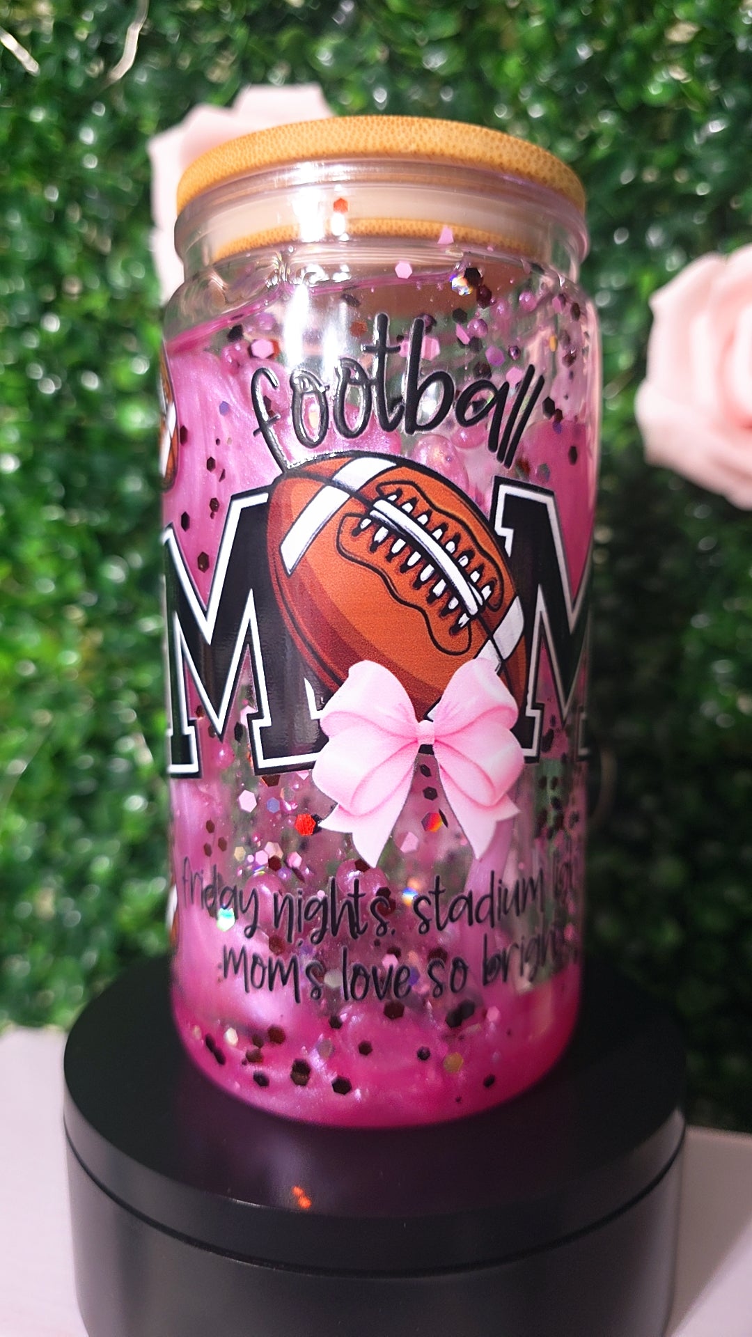 Football mom pink lava