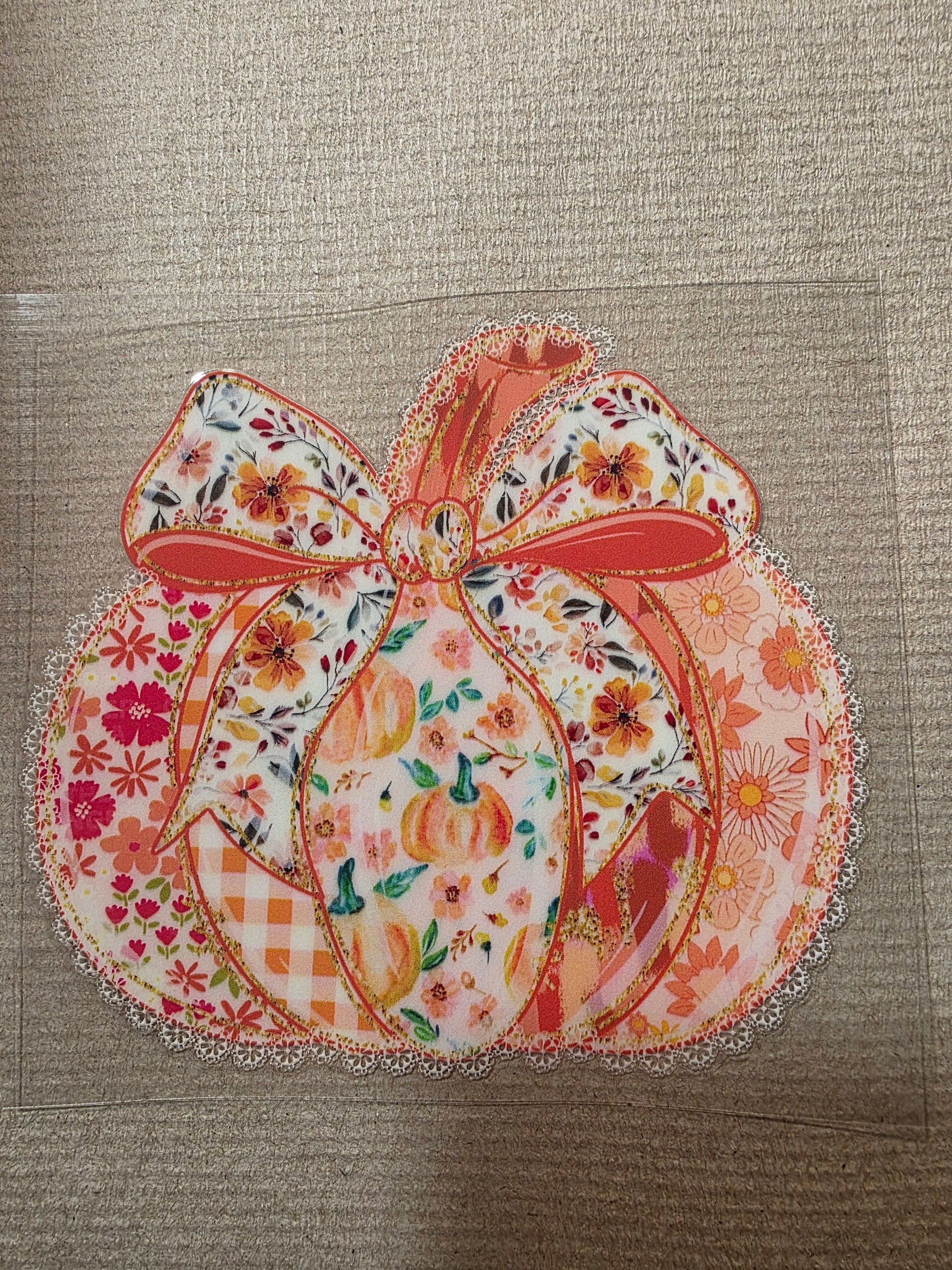 4in pattern Pumpkin
